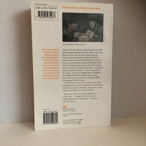 Nature power: In the spirit of an Okanagan storyteller Paperback – 1992 - Picture 2 of 10